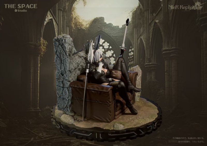 【Pre-order】The Space Studio 1/6 Scale NieR: Automata — 2B Resin Statue