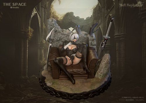 【Pre-order】The Space Studio 1/6 Scale NieR: Automata — 2B Resin Statue