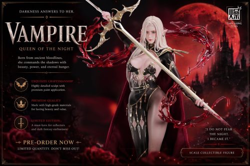 【Pre-order】TGZW Studio 1/4 Scale Vampire Queen of the Night Resin Statue
