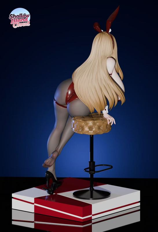 【Pre-order】Shallow Island Cloud studio 1/6 & 1/4 Scale Bunny Girl Series Haruka Miura Resin Statue