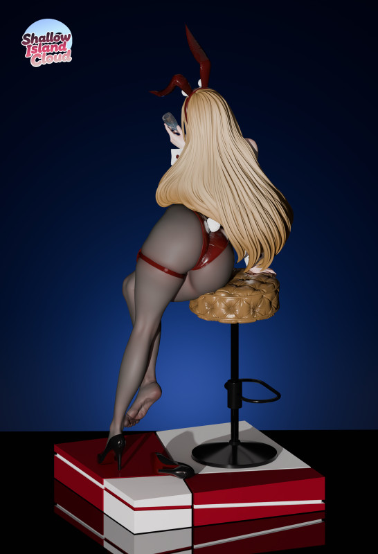 【Pre-order】Shallow Island Cloud studio 1/6 & 1/4 Scale Bunny Girl Series Haruka Miura Resin Statue