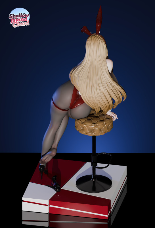 【Pre-order】Shallow Island Cloud studio 1/6 & 1/4 Scale Bunny Girl Series Haruka Miura Resin Statue