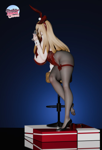 【Pre-order】Shallow Island Cloud studio 1/6 & 1/4 Scale Bunny Girl Series Haruka Miura Resin Statue