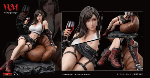 【Pre-order】White moonlight 1/4 Scale Nefer Statue Resin