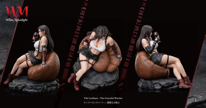【Pre-order】White moonlight 1/4 Scale Nefer Statue Resin