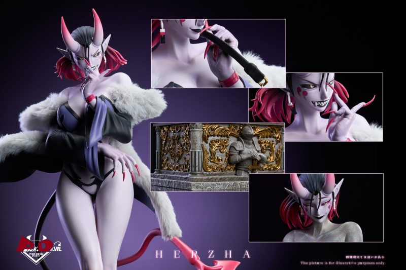 【Pre-order】Pink Devil Studio Herzha Succubus Resin Statue