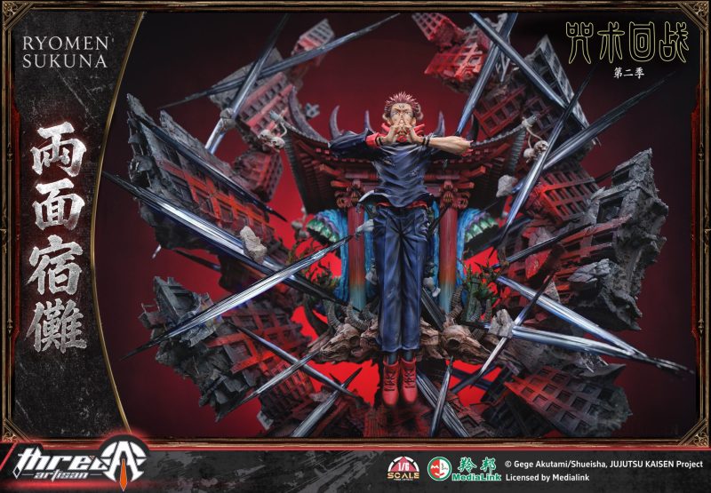 【Pre-order】ThreeArtisan Studio 1/6 Scale Ryomen Sukuna Resin Statue