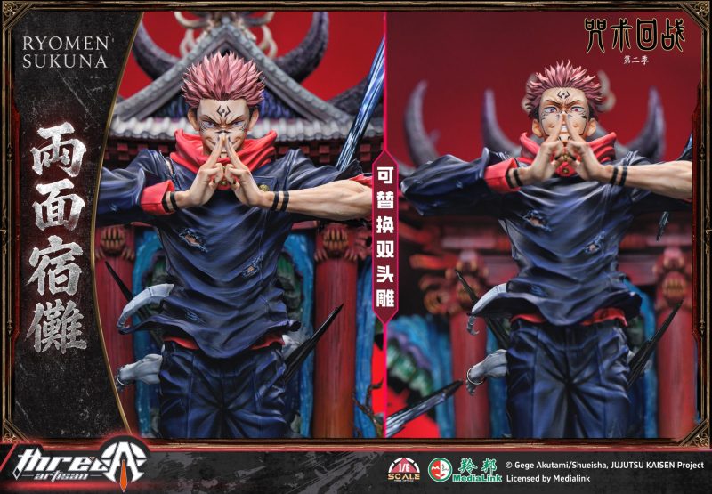 【Pre-order】ThreeArtisan Studio 1/6 Scale Ryomen Sukuna Resin Statue
