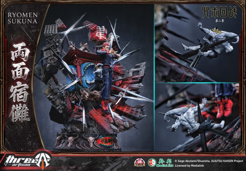 【Pre-order】ThreeArtisan Studio 1/6 Scale Ryomen Sukuna Resin Statue