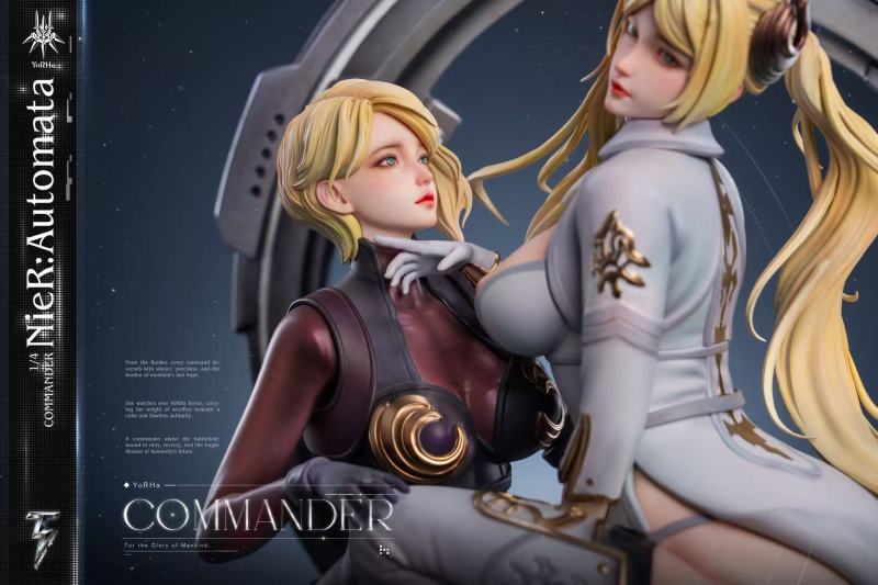 【Pre-order】Leiting Studio 1/4 Scale NieR — Commander + Attendant Resin Statue