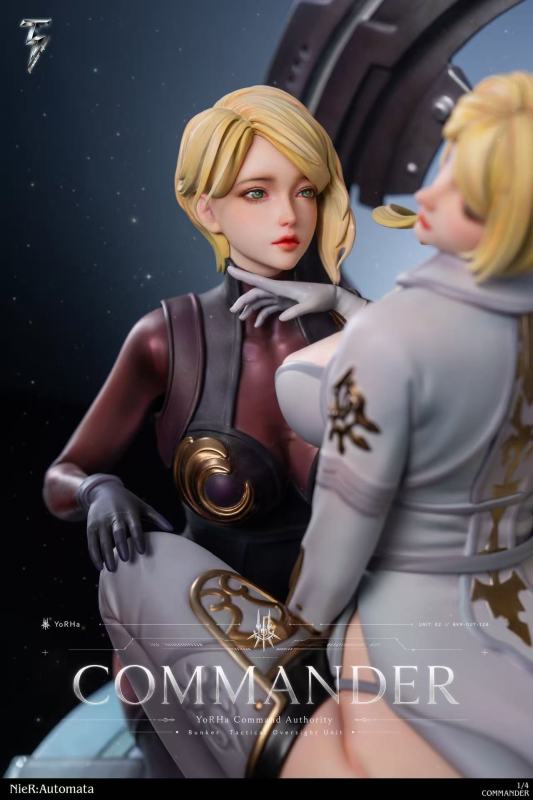 【Pre-order】Leiting Studio 1/4 Scale NieR — Commander + Attendant Resin Statue