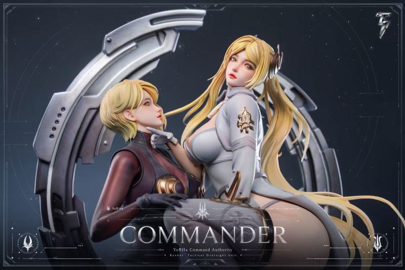 【Pre-order】Leiting Studio 1/4 Scale NieR — Commander + Attendant Resin Statue