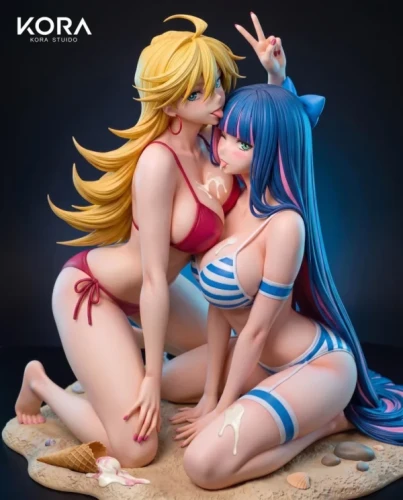 【Pre-order】KORA Studio Panty & Stocking with Garterbelt Resin Statue