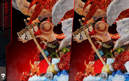 【Pre-order】Seven Studio Flame Emperor Ace Resin Statue