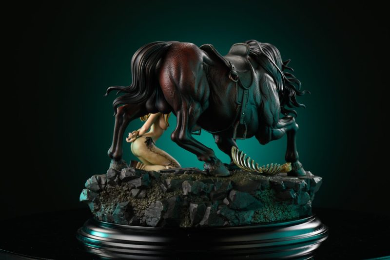 【Pre-order】BIHS Studio 1/6 & 1/10 Scale Farnese and the Evil Spirit Possessed Horse Resin Statue