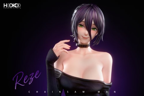 【Pre-order】HOOKOO Studio Reze Coffee Girl Resin Statue