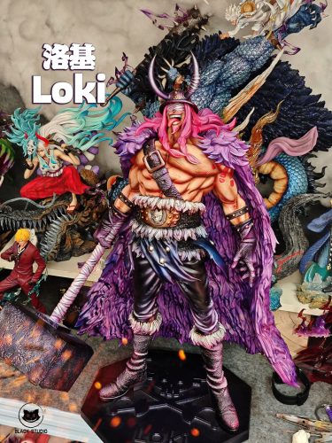 【Pre-order】Black Studio OP Loki X Ragnir Resin Statue