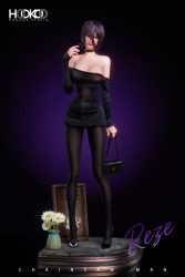 【Pre-order】HOOKOO Studio Reze Coffee Girl Resin Statue