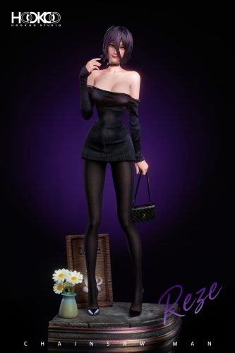 【Pre-order】HOOKOO Studio Reze Coffee Girl Resin Statue