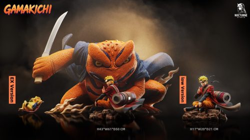 【Pre-order】Nocturne x ICE Studio 1/7 Scale Naruto x Gamakichi Resin Statue