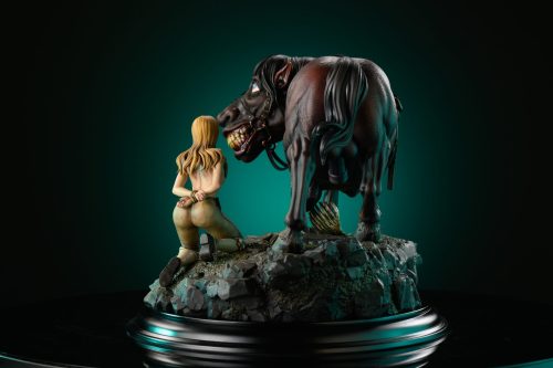 【Pre-order】BIHS Studio 1/6 & 1/10 Scale Farnese and the Evil Spirit Possessed Horse Resin Statue
