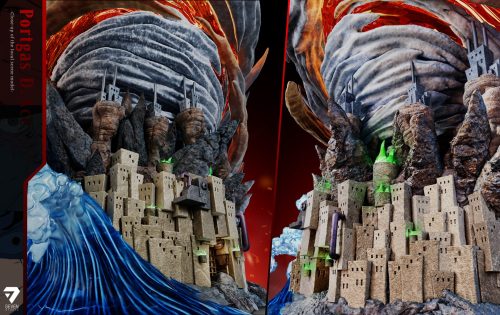 【Pre-order】Seven Studio Flame Emperor Ace Resin Statue