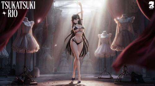 【Pre-order】BB Girl Studio 1/6 Scale Tsukatsuki Rio Resin Statue