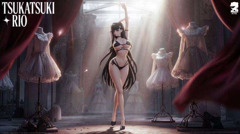 【Pre-order】BB Girl Studio 1/6 Scale Tsukatsuki Rio Resin Statue