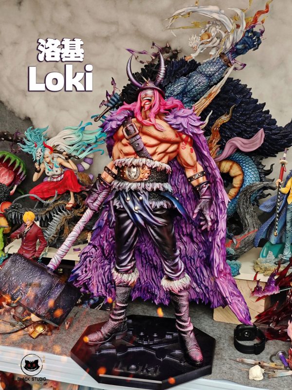 【Pre-order】Black Studio OP Loki X Ragnir Resin Statue
