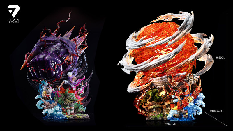 【Pre-order】Seven Studio Flame Emperor Ace Resin Statue