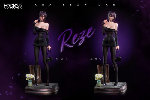 【Pre-order】HOOKOO Studio Reze Coffee Girl Resin Statue