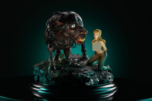 【Pre-order】BIHS Studio 1/6 & 1/10 Scale Farnese and the Evil Spirit Possessed Horse Resin Statue