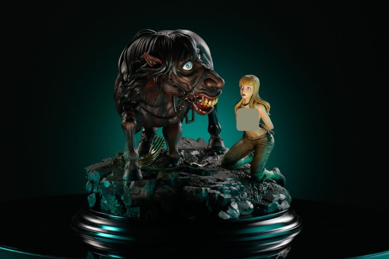 【Pre-order】BIHS Studio 1/6 & 1/10 Scale Farnese and the Evil Spirit Possessed Horse Resin Statue