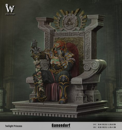 【Pre-order】Wake Studio 1/6 & 1/4 Scale Ganondorf Resin Statue