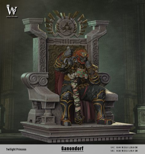 【Pre-order】Wake Studio 1/6 & 1/4 Scale Ganondorf Resin Statue