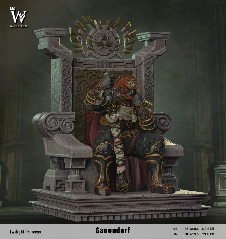【Pre-order】Wake Studio 1/6 & 1/4 Scale Ganondorf Resin Statue