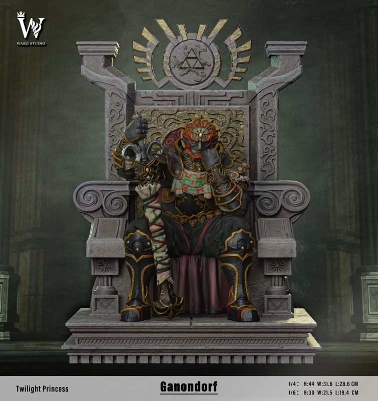 【Pre-order】Wake Studio 1/6 & 1/4 Scale Ganondorf Resin Statue