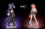 【Pre-order】Miwu Studio 1/6 Scale Raiden Shogun x Yae Miko Resin Statue