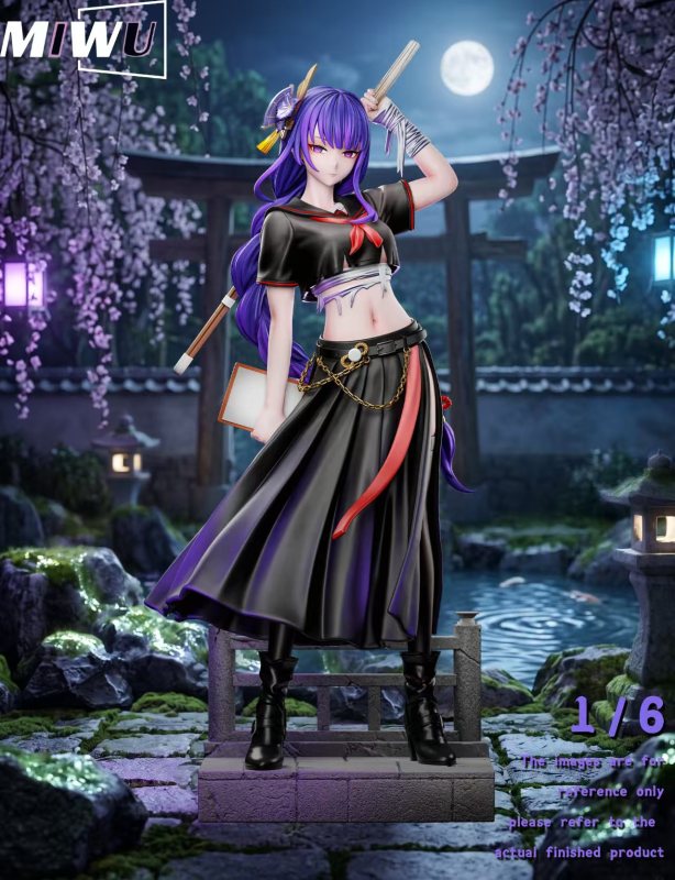 【Pre-order】Miwu Studio 1/6 Scale Raiden Shogun x Yae Miko Resin Statue
