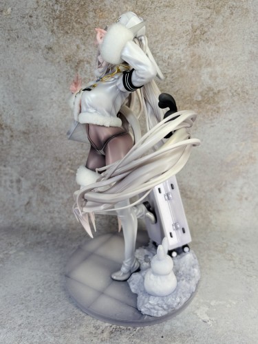 【Pre-order】Meow House Studio 1/6 Scale White Rabbit Lucky Train Resin Statue