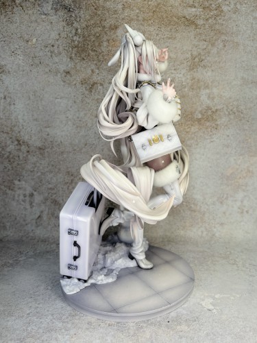 【Pre-order】Meow House Studio 1/6 Scale White Rabbit Lucky Train Resin Statue