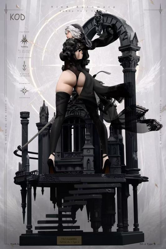 【Pre-order】KOD Studio 1/4 Scale 2B Resin Statue