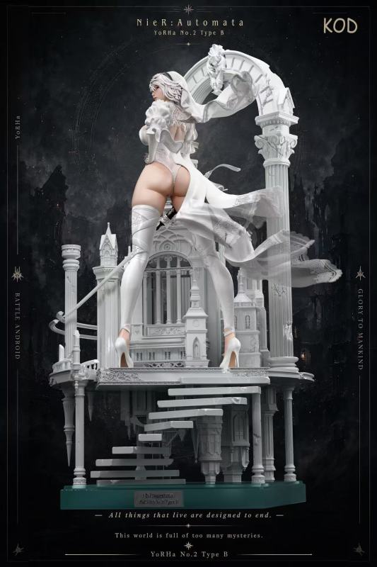 【Pre-order】KOD Studio 1/4 Scale 2B Resin Statue