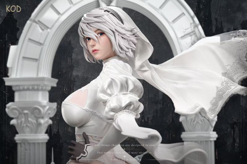 【Pre-order】KOD Studio 1/4 Scale 2B Resin Statue