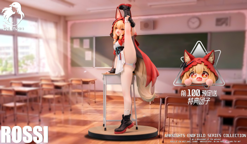 【Pre-order】Ji Meng Studio 1/6 Scale Little Red Riding Hood – Roxie Resin Statue