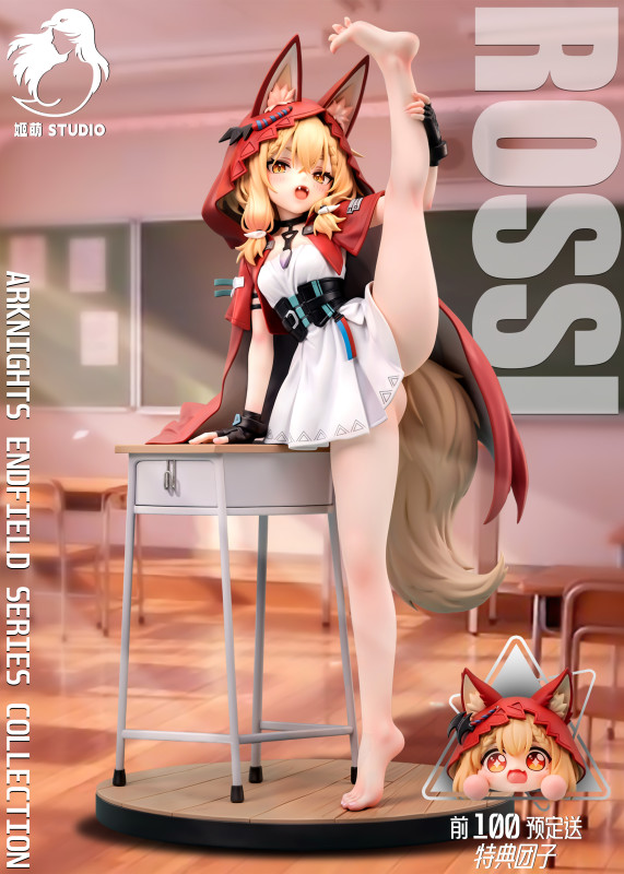 【Pre-order】Ji Meng Studio 1/6 Scale Little Red Riding Hood – Roxie Resin Statue