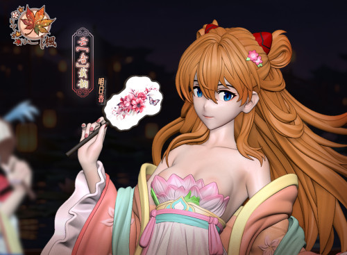 【Pre-order】Fengye Studio 1/6 Scale Asuka Rei Ayanami Resin Statue