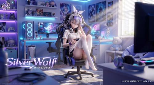 【Pre-order】Su Meng Studio 1/6 Scale Silver Wolf Resin Statue