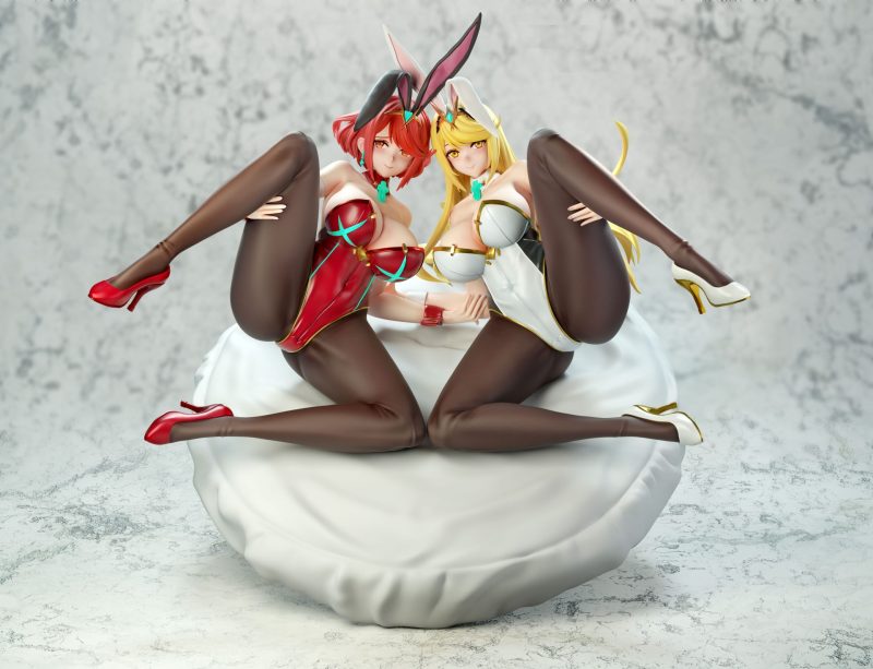 【Pre-order】NTR Studio 1/6 Scale Pyra X Mythra Bunny Girl Resin Statue