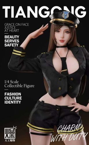 【Pre-order】TGZW Studio 1/4 Scale Policewoman 2.0 Resin Statue